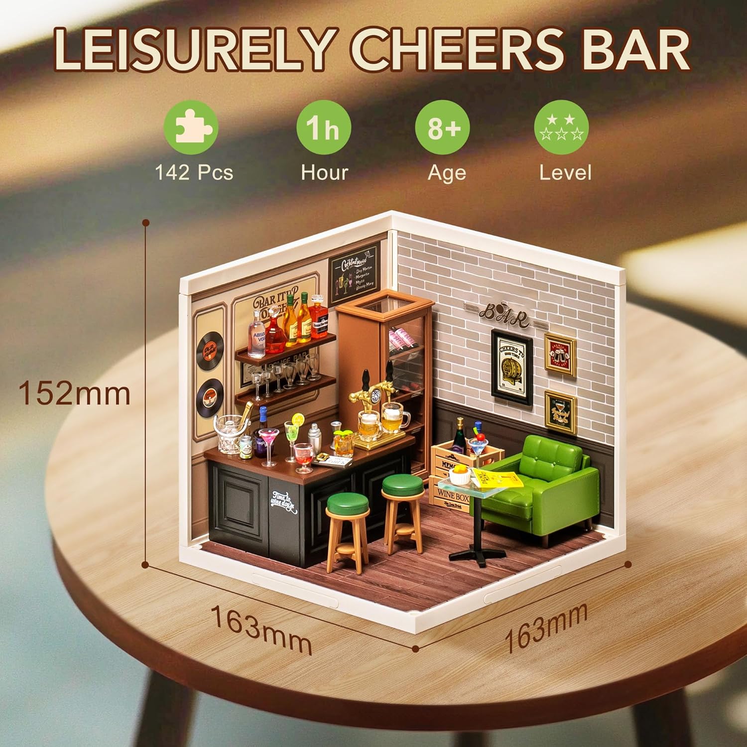 3D Leisurely Cheers Bar
