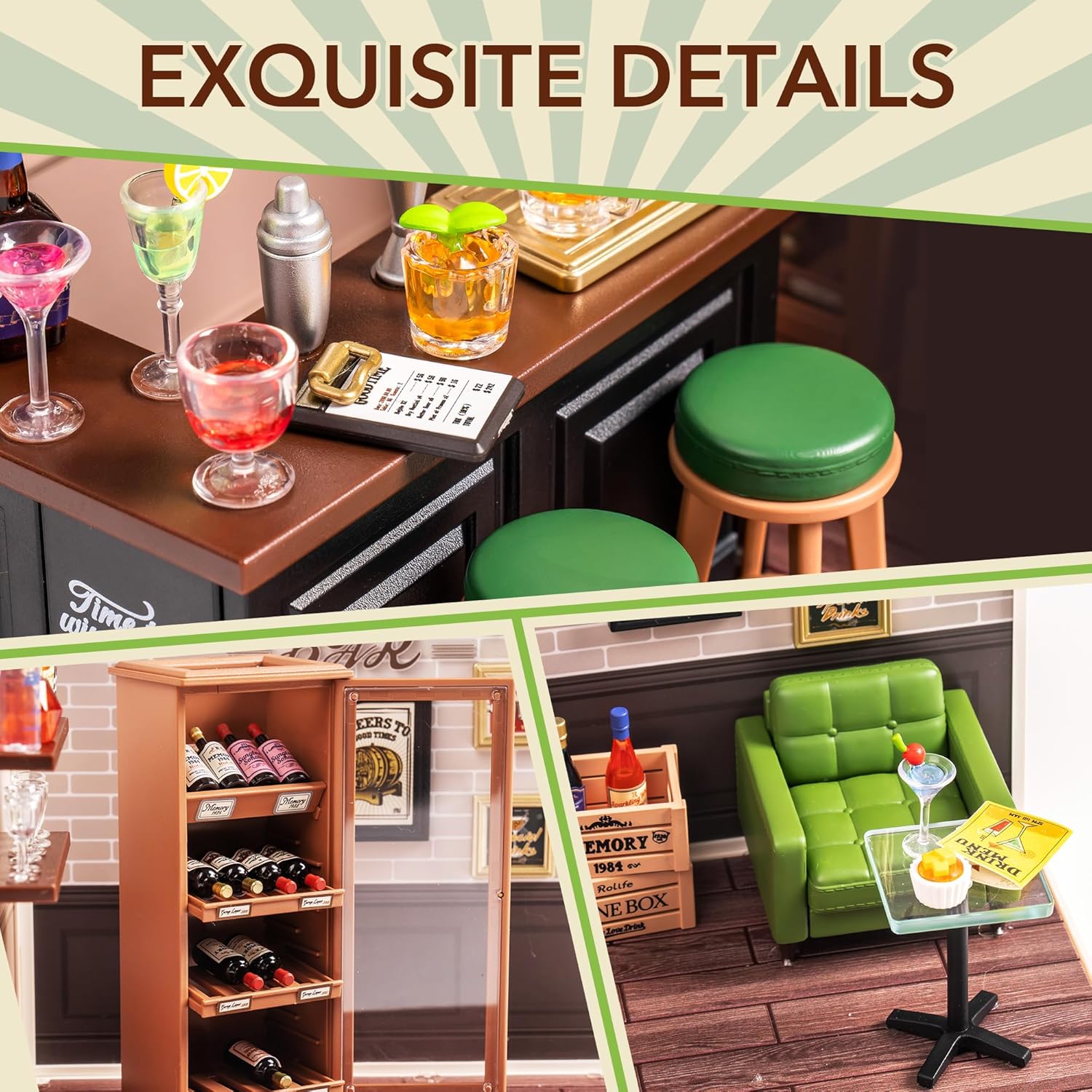 3D Leisurely Cheers Bar