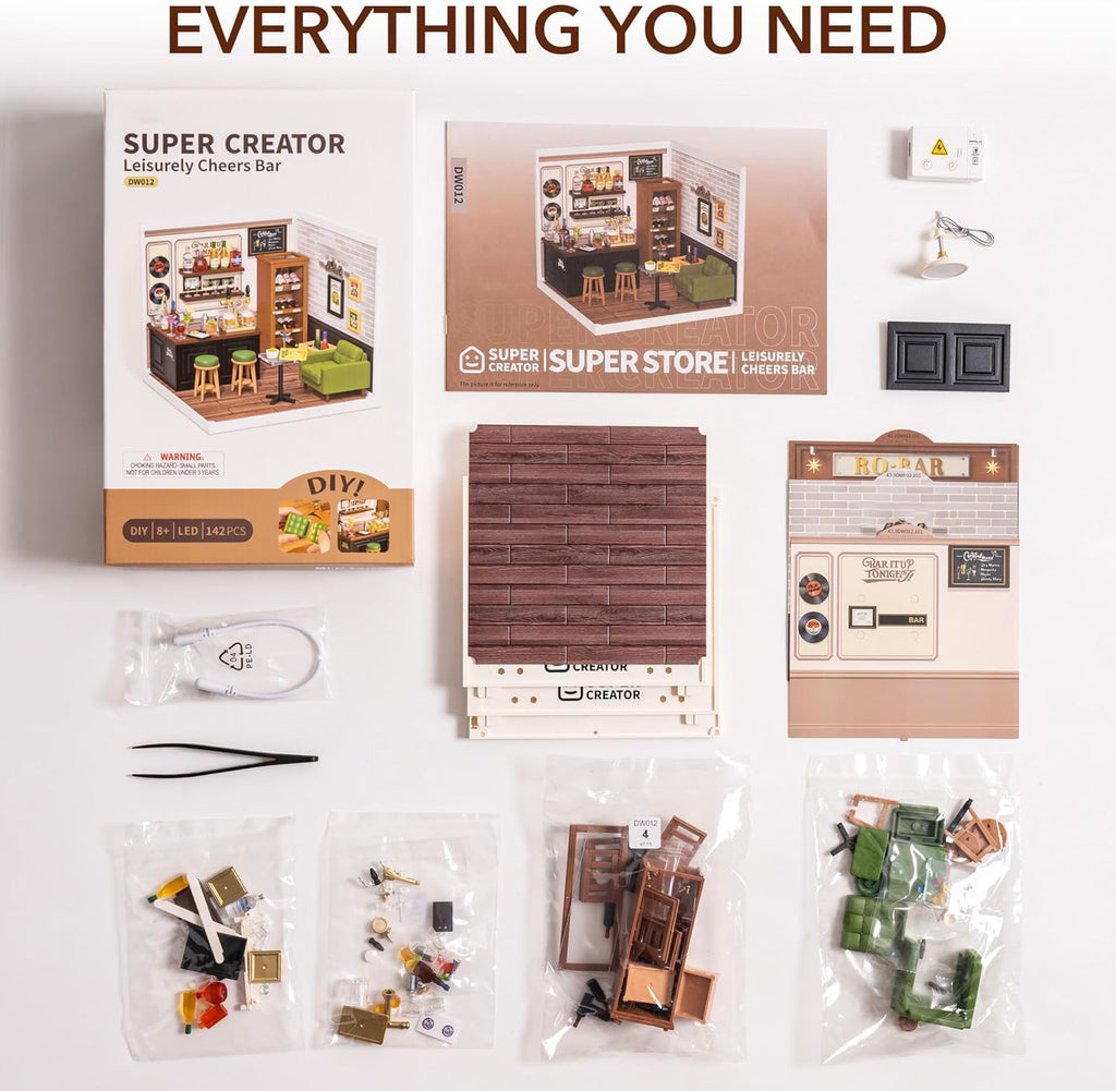 3D Leisurely Cheers Bar