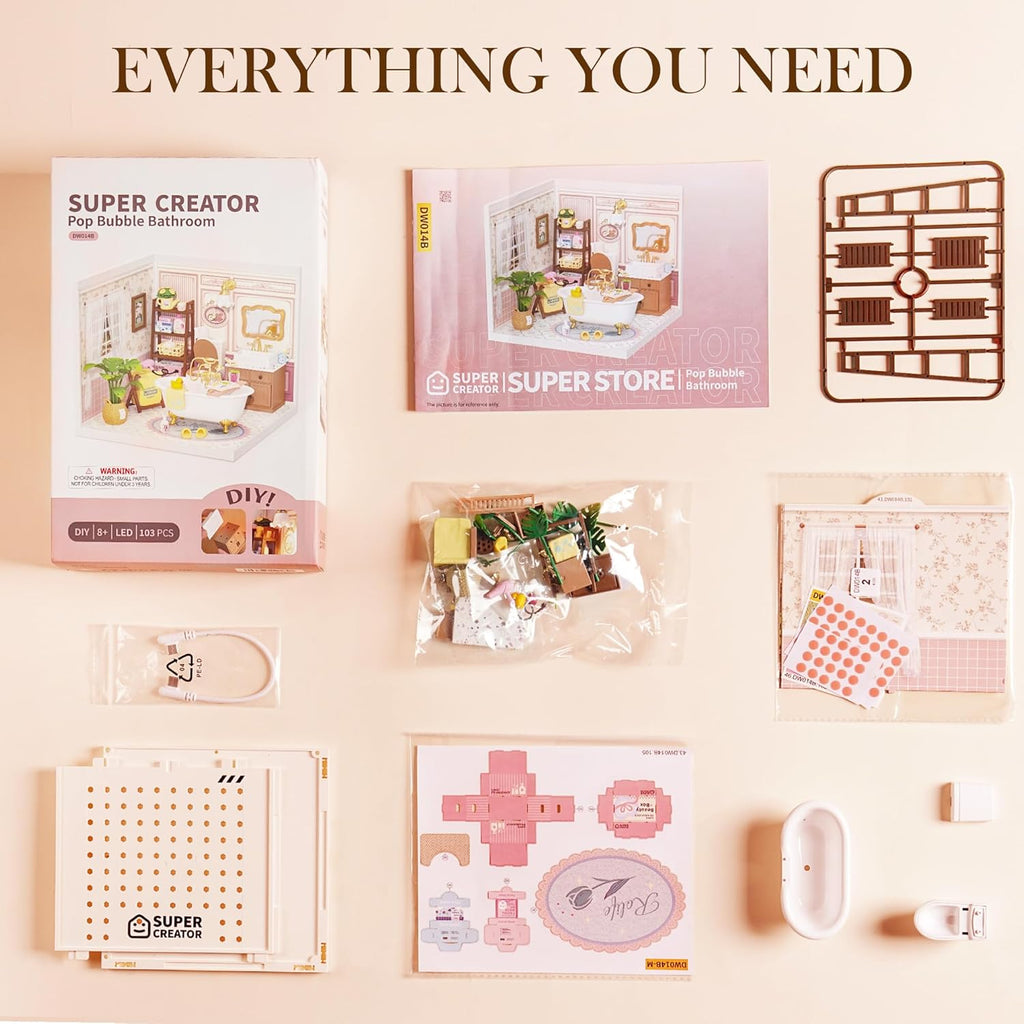 3D Pop-Bubble Bathroom