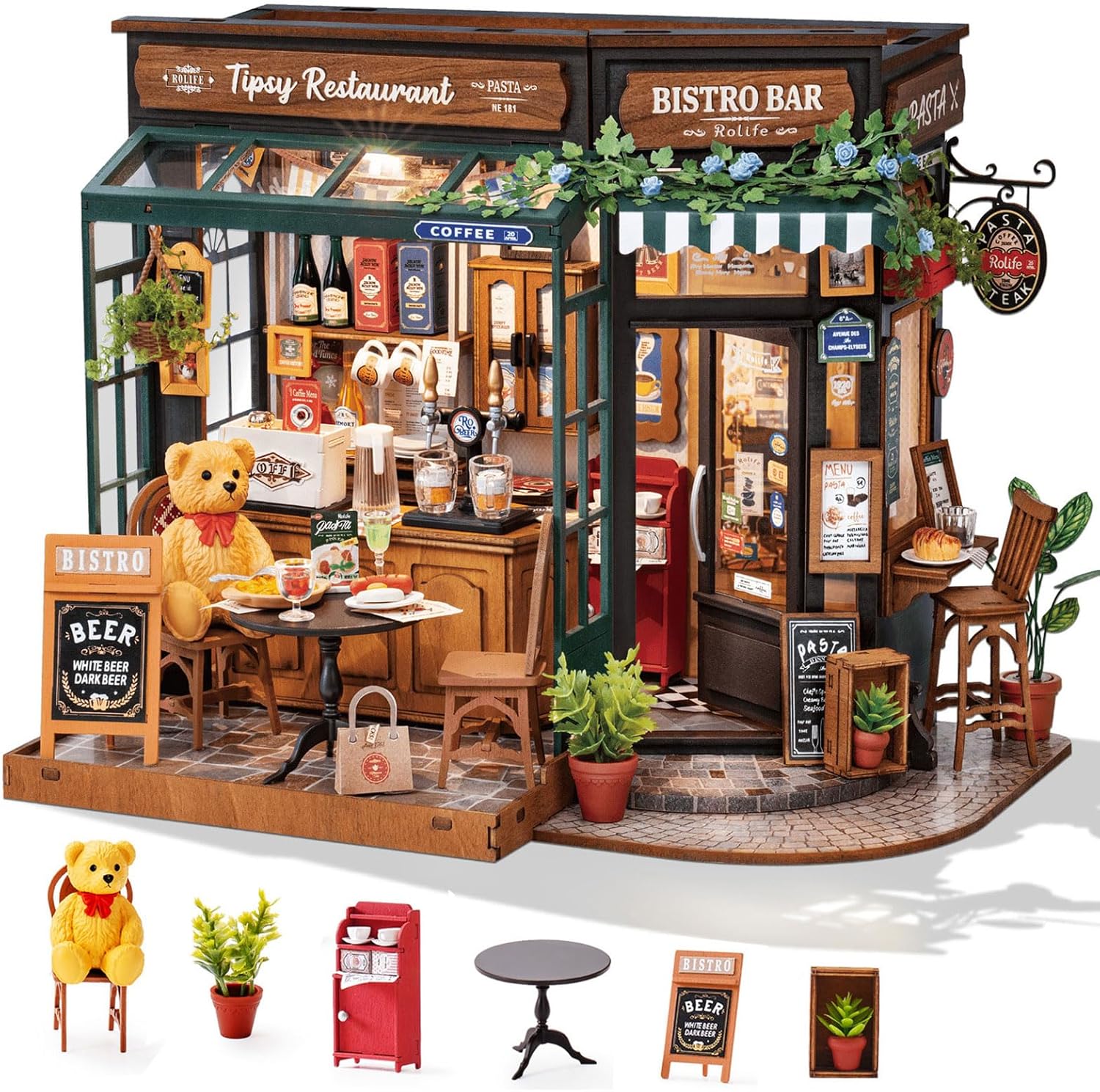 3D Tipsy Restaurant